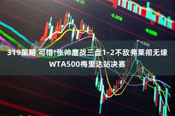 319策略 可惜!张帅鏖战三盘1-2不敌弗莱彻无缘WTA500梅里达站决赛